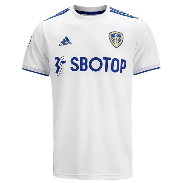 Camiseta Leeds United Replica Primera Ropa 2020/21 Blanco